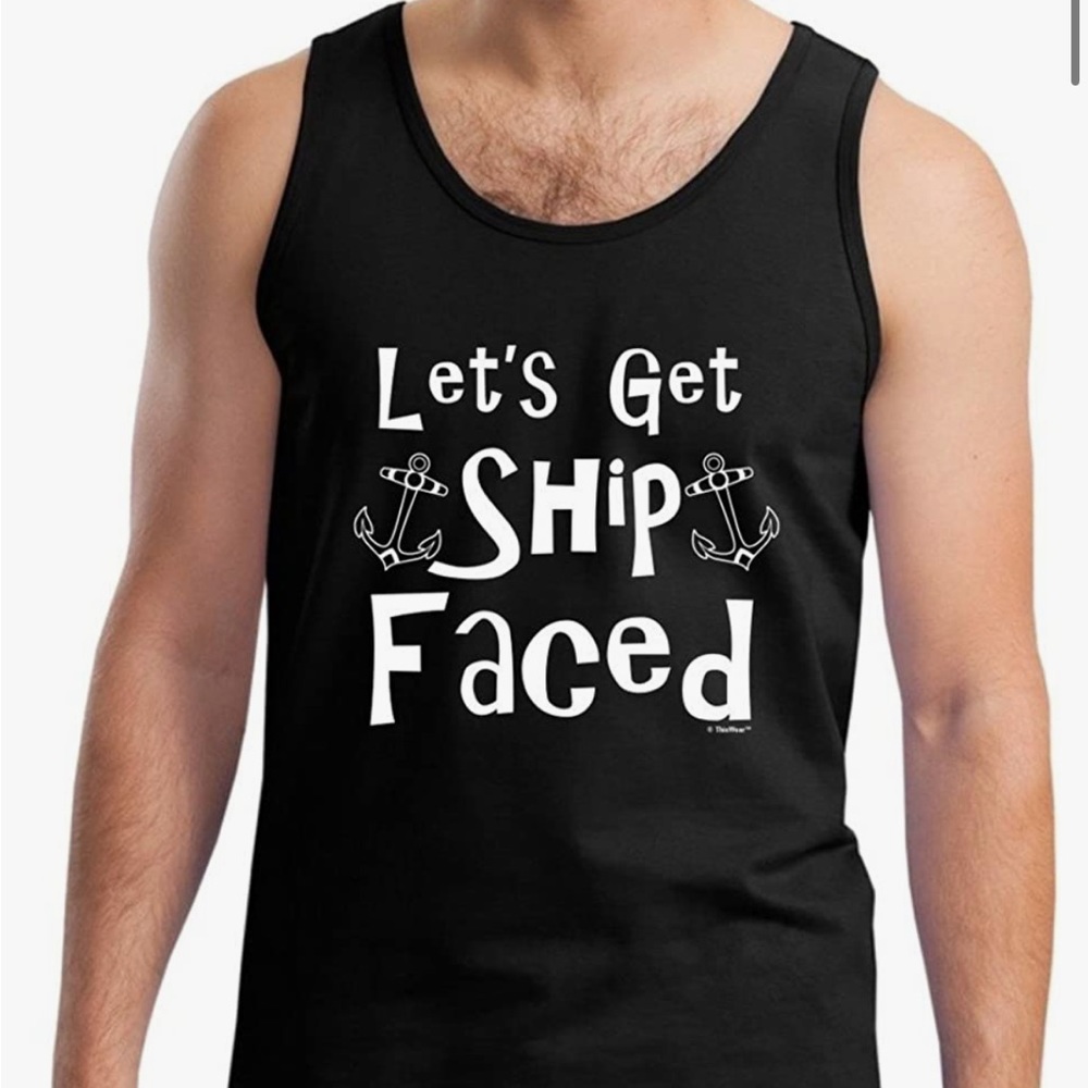Let’s get ship faced tank top